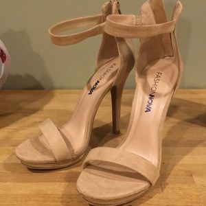 Nude heels